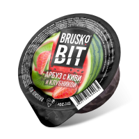 Бестабачная смесь Brusko Bit - Арбуз c киви и клубникой