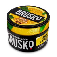 Бестабачная смесь Brusko Medium - Лимон с мелиссой