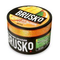 Бестабачная смесь Brusko Medium - Манго с апельсином и мятой