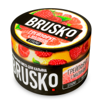 Бестабачная смесь Brusko Strong - Грейпфрут с малиной