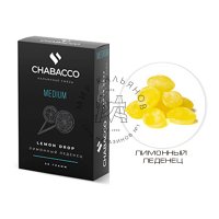 Бестабачная смесь Chabacco Medium - Lemon Drop (Лимонный Леденец)