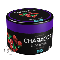 Бестабачная смесь Chabacco Medium - Sour Cowberry (Кислая брусника)