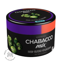 Бестабачная смесь Chabacco Mix - Kiwi-Apple-Gooseberry