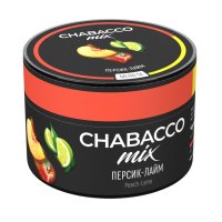 Бестабачная смесь Chabacco Mix - Peach-Lime (Персик-Лайм)