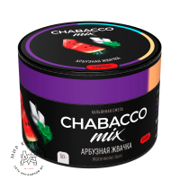 Бестабачная смесь Chabacco Mix Strong - Watermelon Gum (Арбузная жвачка)