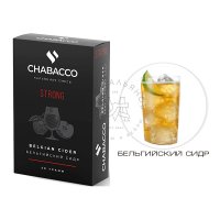 Бестабачная смесь Chabacco Strong - Belgian Cider (Бельгийский сидр)