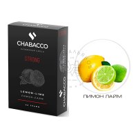 Бестабачная смесь Chabacco Strong - Lemon-Lime (Лимон-Лайм)
