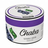 Безникотиновая смесь Chaba - Blueberry Mint (Черника с мятой)