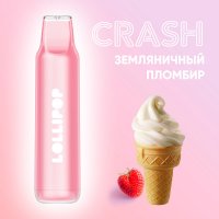 Эл. сигарета Crash Lollipop 3000 - Земляничный пломбир