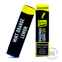 Одноразовая эл. сигарета UDN BAR 6000 - Mint Orange Lemonade