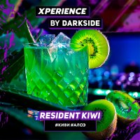 Табак Dark Side Xperience - Resident Kiwi (Киви и алоэ)