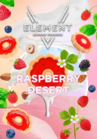 Табак Element "5 Элемент" - Raspberry Desert (Бисквит, ягоды со сливками, базилик)