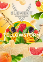 Табак Element "5 Элемент" - Yellowstorm (Ягоды, цитрус, бананы, ром)