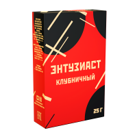 Табак Энтузиаст - Клубничный ( С ароматом клубники и сливок)