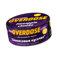 Табак Overdose - Pineapple chunks (Ананасовые кусочки)