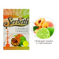 Табак Serbetli - Lime-Spiced Peach (Пряный лайм с персиком)