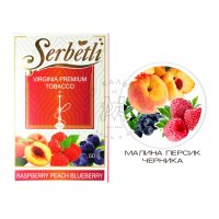 Табак Serbetli - Raspberry Peach Blueberry (Малина персик черника)